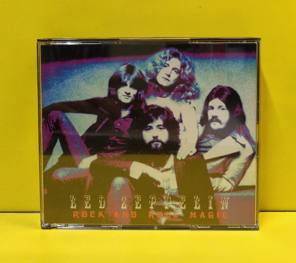 Led Zeppelin - Rock And Roll Magic - 2002 - EMC-014 A/B/C - Used - VG++ - CDs - 3xCD - Unofficial Release - Limited Edition - Numbered - Japan Import - Cardboard Slipcase