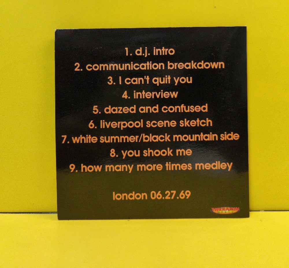 Led Zeppelin - Rock Hour / London '69 - 270669 - Used - EX - CDs - Unofficial Release - Japan Import