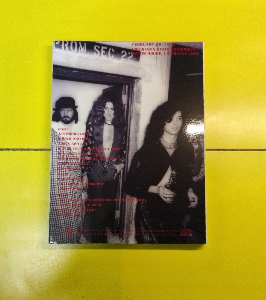Led Zeppelin - The Battle Of Baton Rouge - 2005 - EVSD 336/337/338 - Used - VG++ - CDs - 3xCD - Unofficial Release - Japan Import
