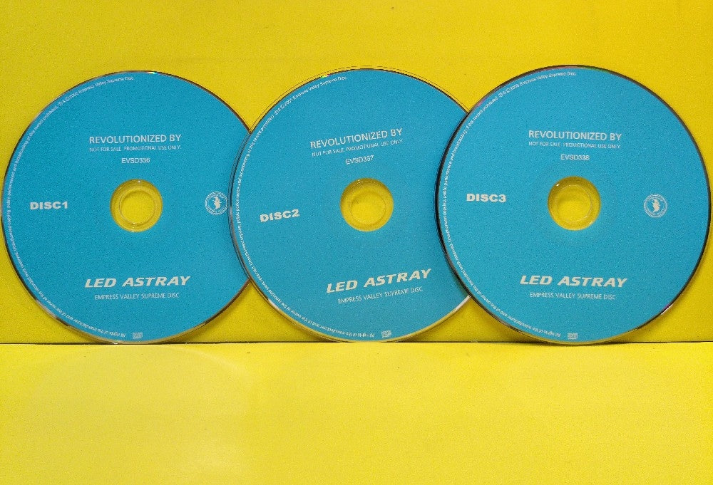 Led Zeppelin - The Battle Of Baton Rouge - 2005 - EVSD 336/337/338 - Used - VG++ - CDs - 3xCD - Unofficial Release - Japan Import