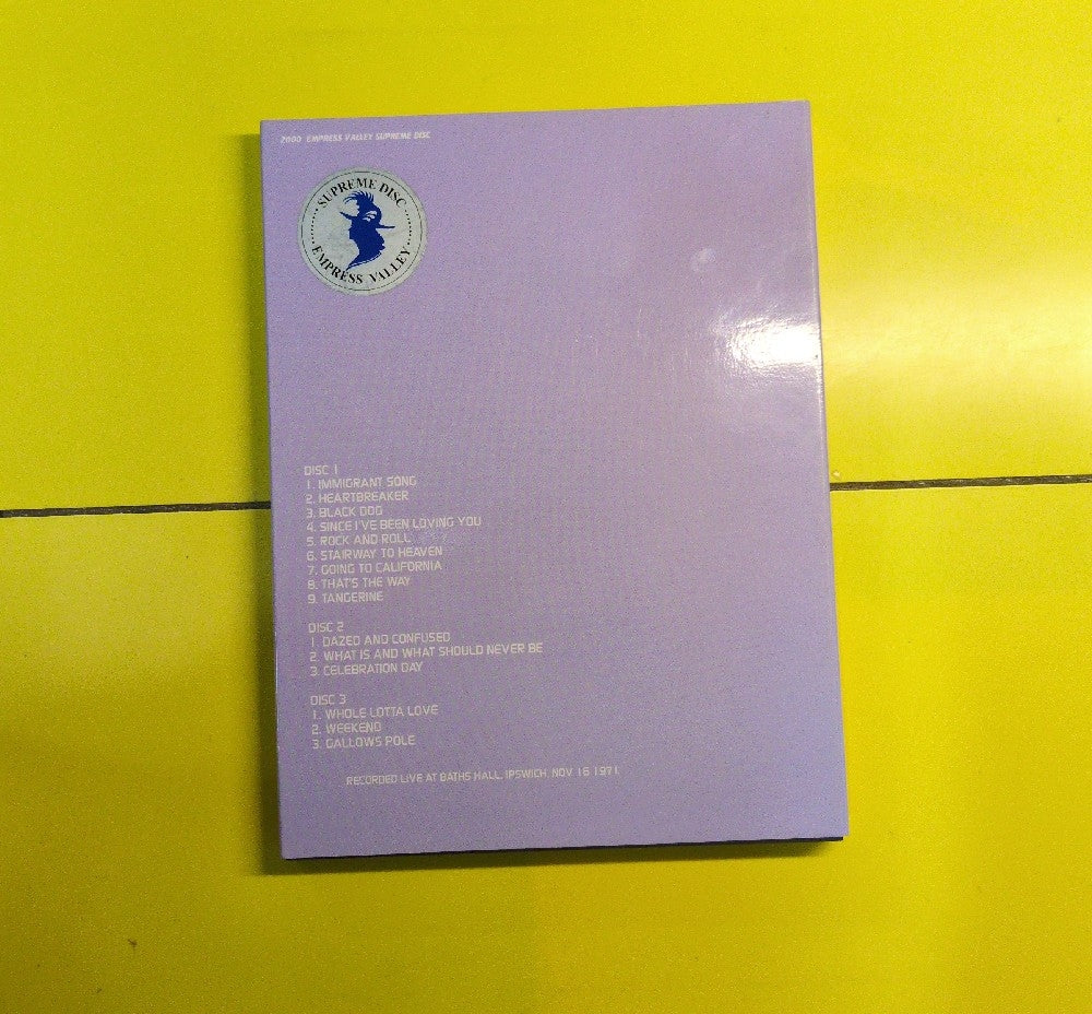 Led Zeppelin - Feelin' Groovy Definitive Edition - 2000 - EVSD 52/53/54 - Used - VG++ - CDs - 3xCD - Unofficial Release - Japan Import