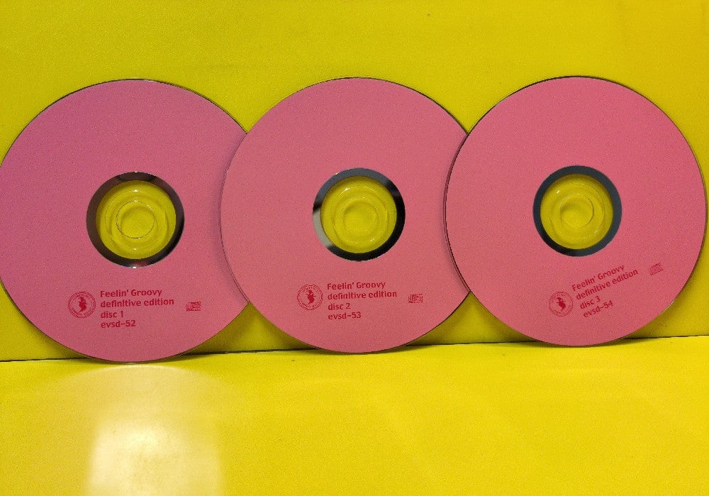 Led Zeppelin - Feelin' Groovy Definitive Edition - 2000 - EVSD 52/53/54 - Used - VG++ - CDs - 3xCD - Unofficial Release - Japan Import