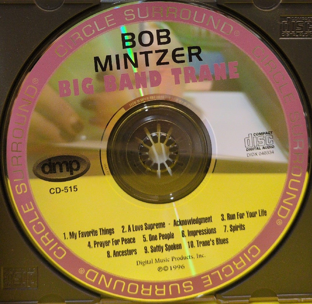 Bob Mintzer - Big Band Trane - 1996 - CD-515 - Used - VG++ - CDs