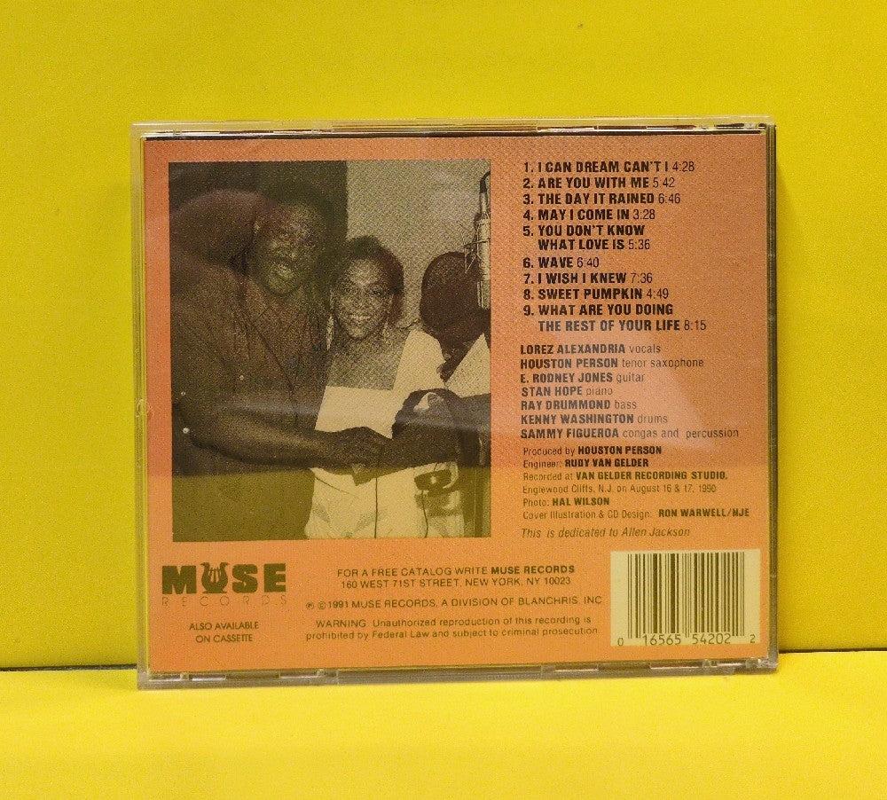 Lorez Alexandria - May I Come In - 1991 - MCD 5420 - Used - EX - CDs