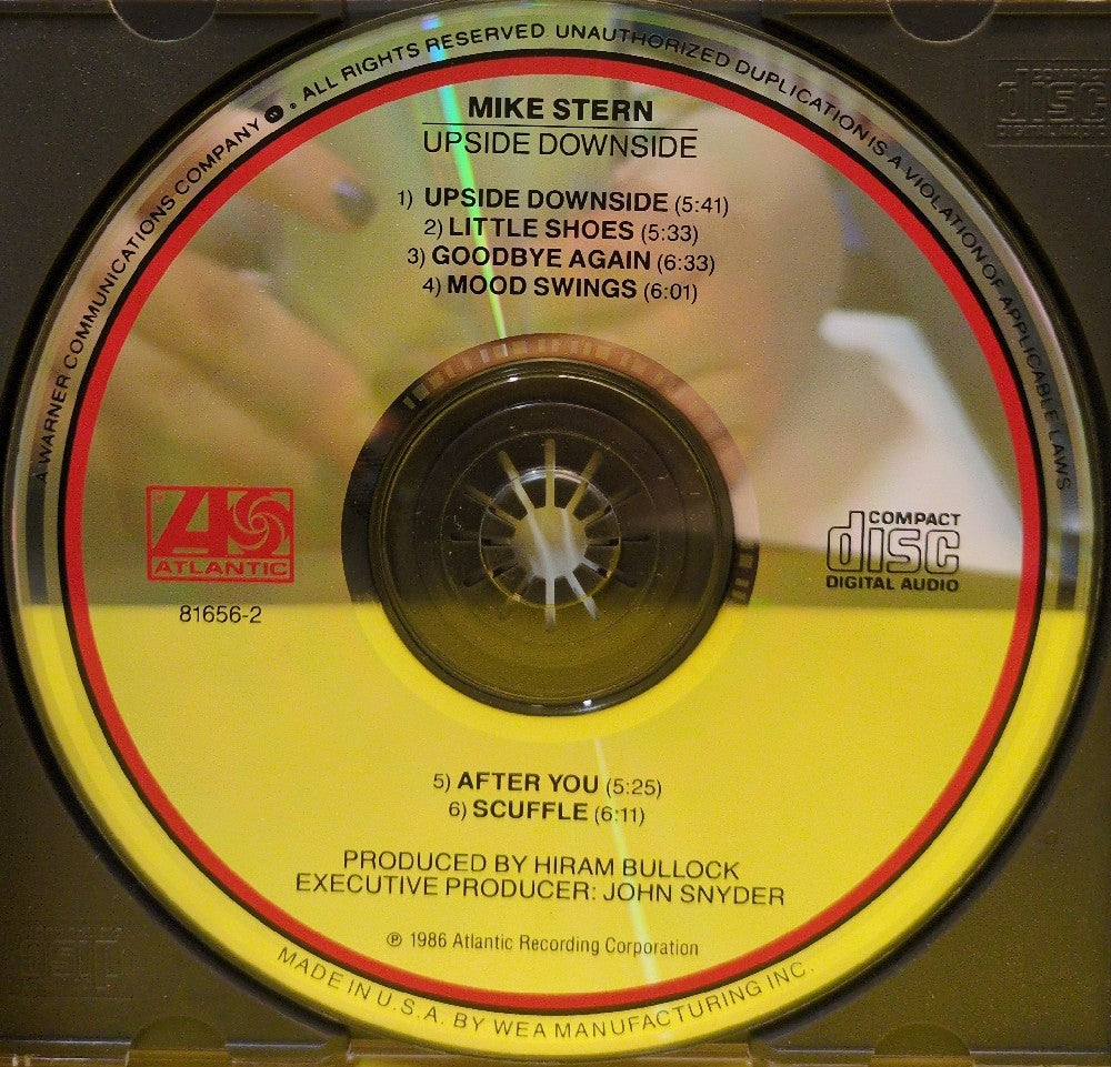 Mike Stern - Upside Downside - 1986 - 7 81656-2 - Used - EX - CDs