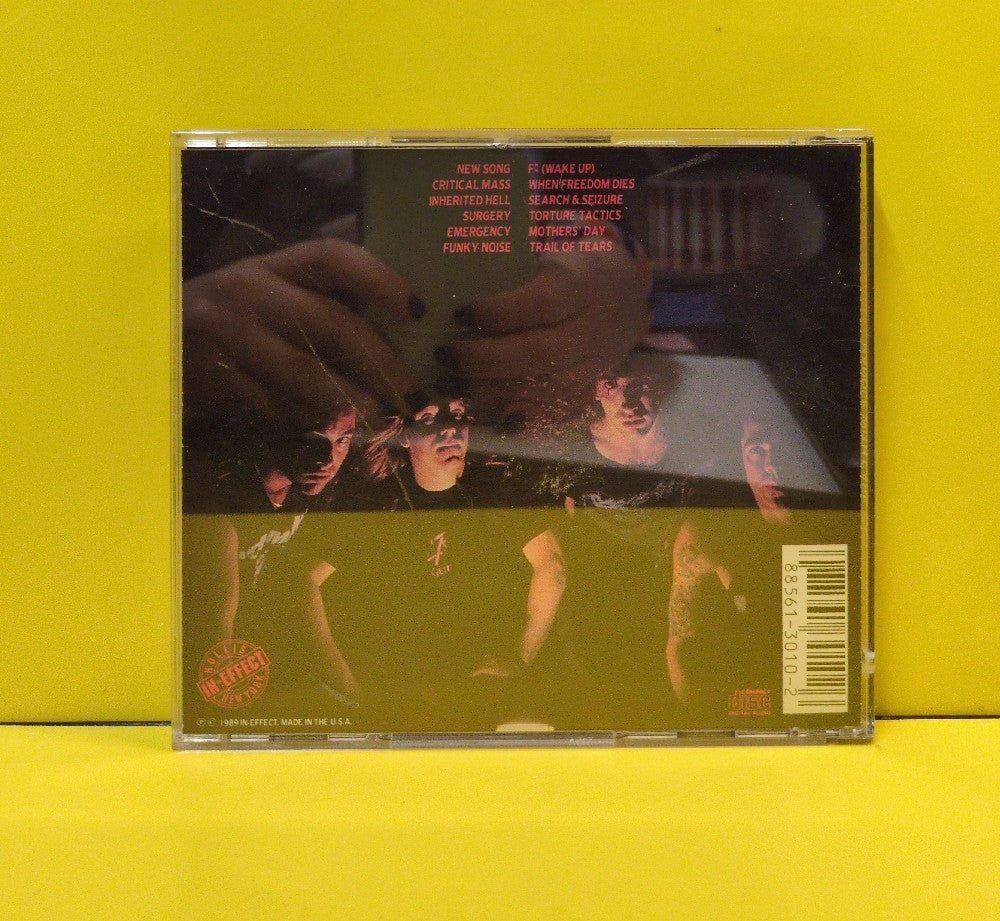 Nuclear Assault - Handle With Care - 1989 - 88561-3010-2 - Used - EX - CDs - Yellow Label Disc