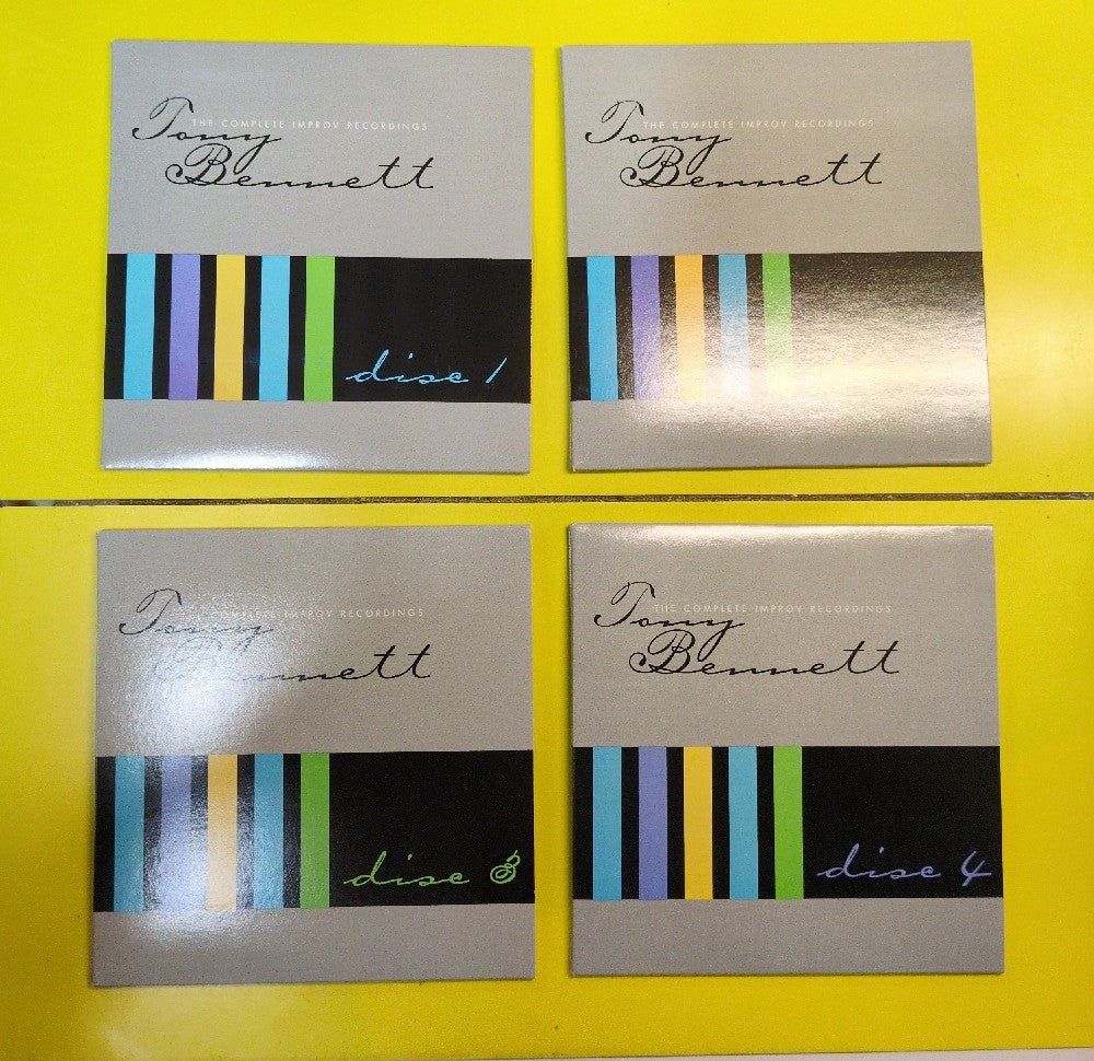 Tony Bennett - The Complete Improv Recordings - 2004 - CCD4-2255-2 - Used - EX - CDs - 4xCD Box Set