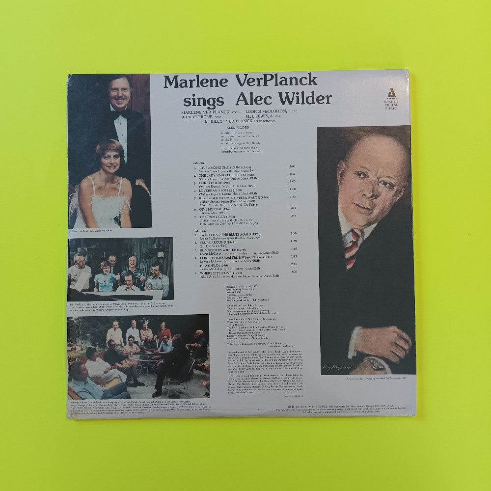 Marlene VerPlanck - Sings Alec Wilder - 1986 - (D)AP-218 - New - Sealed - Vinyl