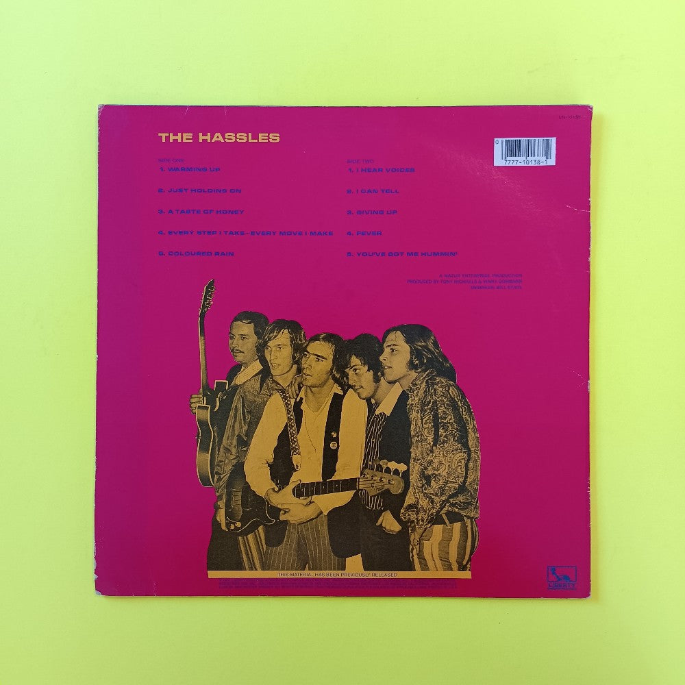 The Hassles - The Hassles / Self Titled - 1981 - LN-10138 - Used - VG++ - Vinyl