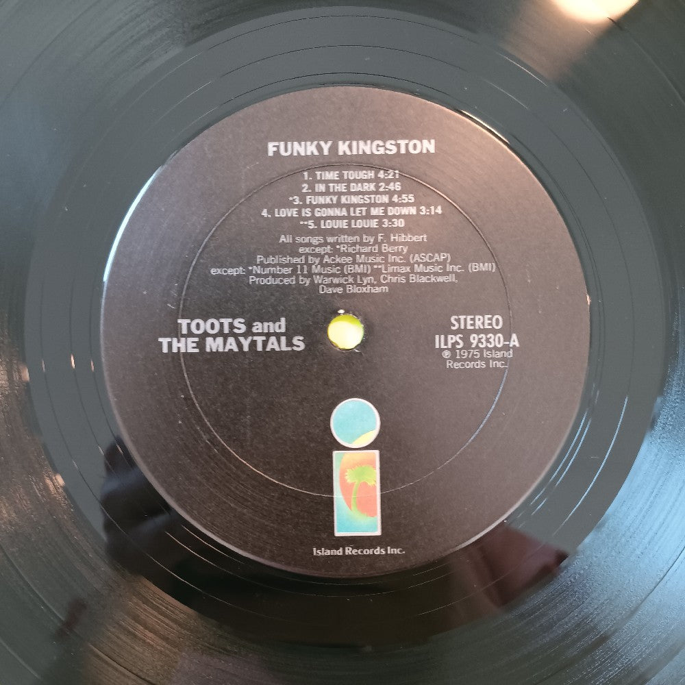 Toots & the Maytals - Funky Kingston CRC CLUB EDITION - 1975 - ILPS 9330 - Used - VG++ - Vinyl
