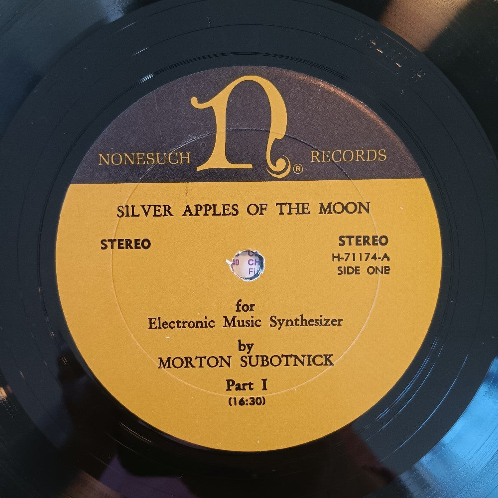 Morton Subotnik - Silver Apples Of The Moon - 1967 - H-71174 - Used - VG++ - Vinyl