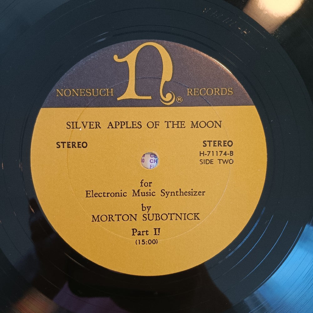 Morton Subotnik - Silver Apples Of The Moon - 1967 - H-71174 - Used - VG++ - Vinyl