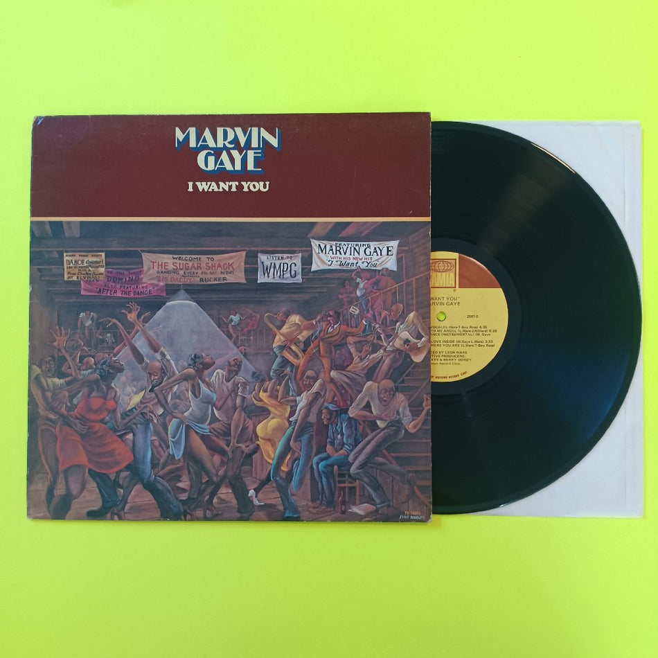 Marvin Gaye - I Want You - 1976 - T6-342S1 - Used - VG++ - Vinyl