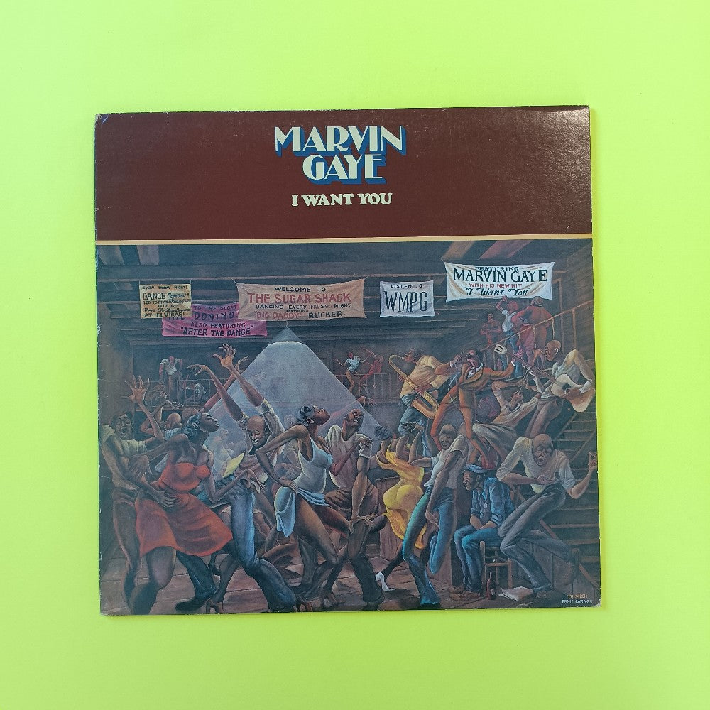 Marvin Gaye - I Want You - 1976 - T6-342S1 - Used - VG++ - Vinyl