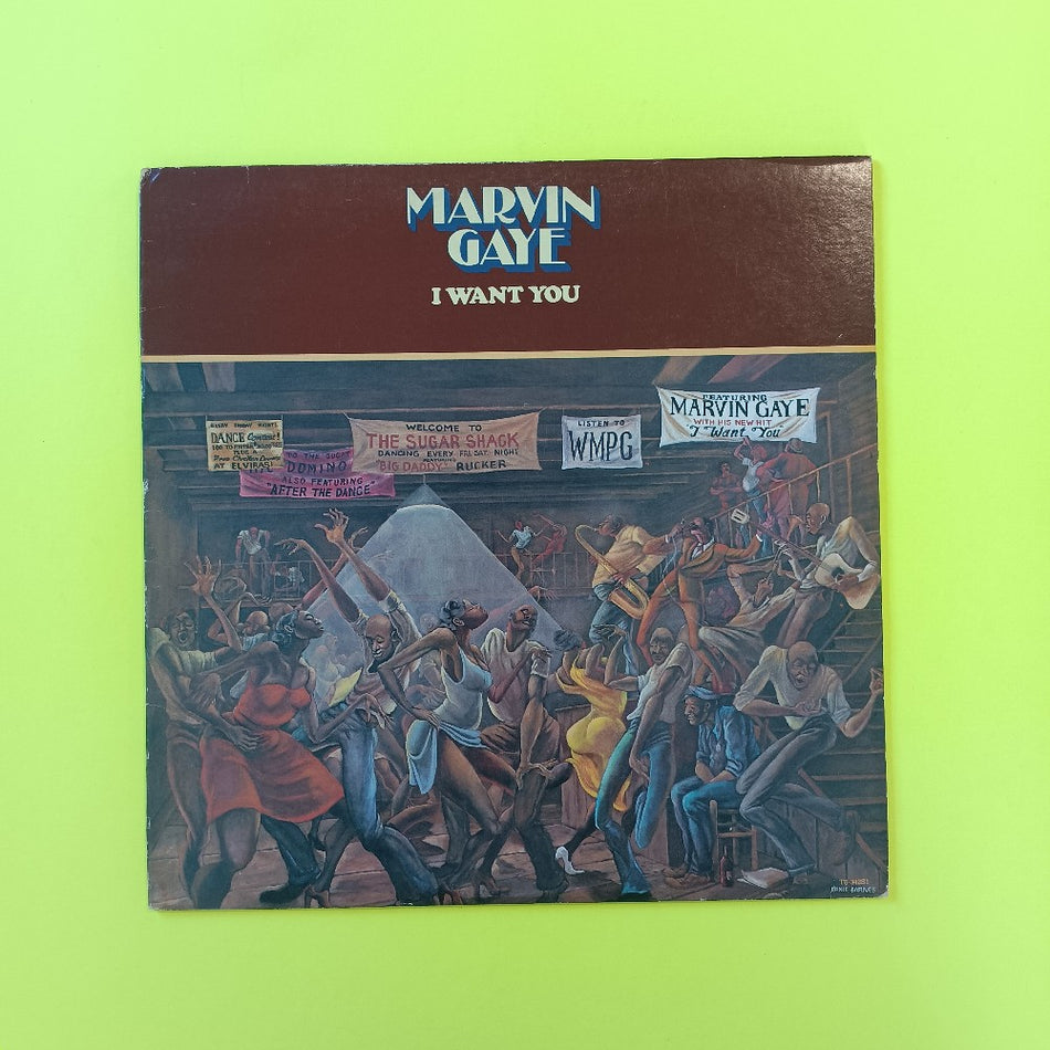 Marvin Gaye - I Want You - 1976 - T6-342S1 - Used - VG++ - Vinyl