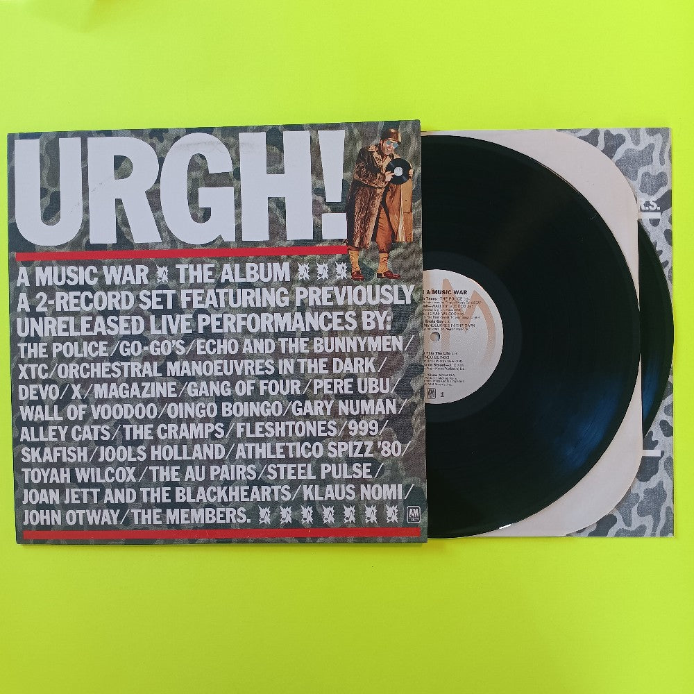 Various - URGH! A Music War - 1981 - SP 6019 - Used - VG++ - Vinyl