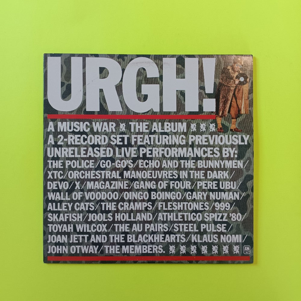 Various - URGH! A Music War - 1981 - SP 6019 - Used - VG++ - Vinyl