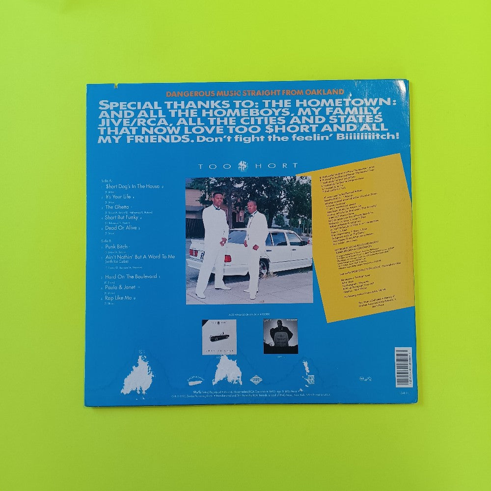 Too $hort - Short Dog's In The House - 1990 - 1348-1-J - Used - VG++ - Vinyl