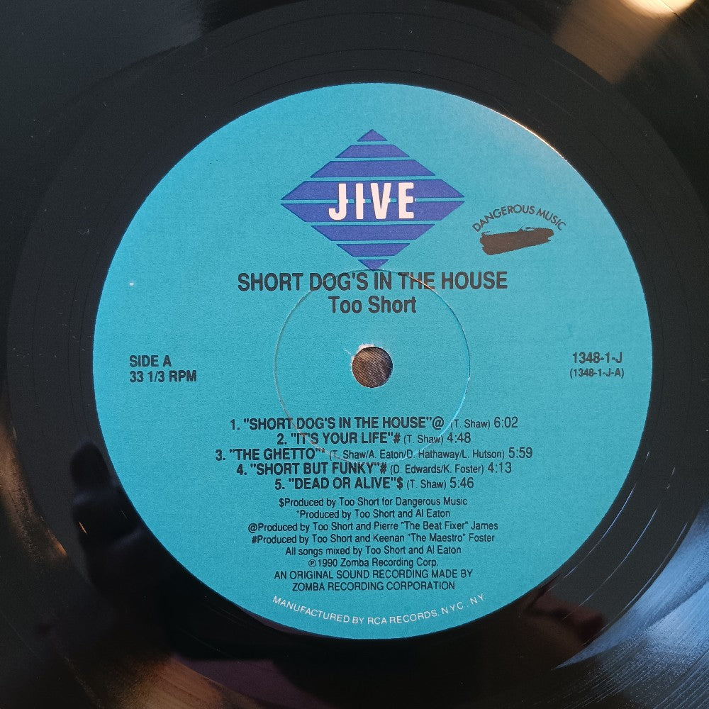 Too $hort - Short Dog's In The House - 1990 - 1348-1-J - Used - VG++ - Vinyl