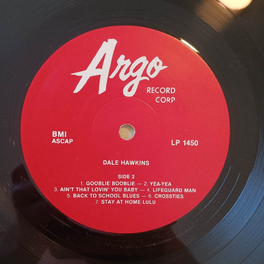 Dale Hawkins - My Babe AUTOGRAPHED - 1984 - Argo LP 1450 - Used - VG++ - Vinyl