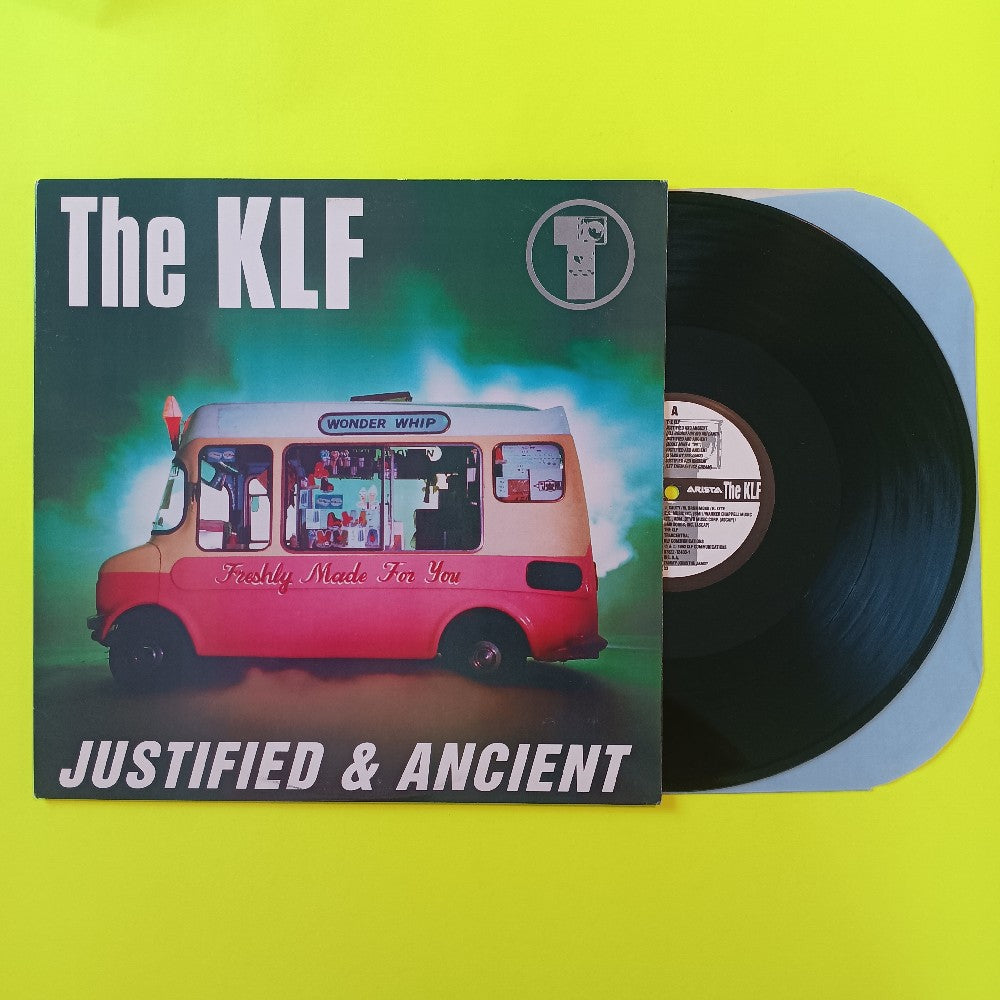 The KLF - Justified & Ancient PROMO - 1992 - 07822-12403-1 - Used - VG++ - Vinyl