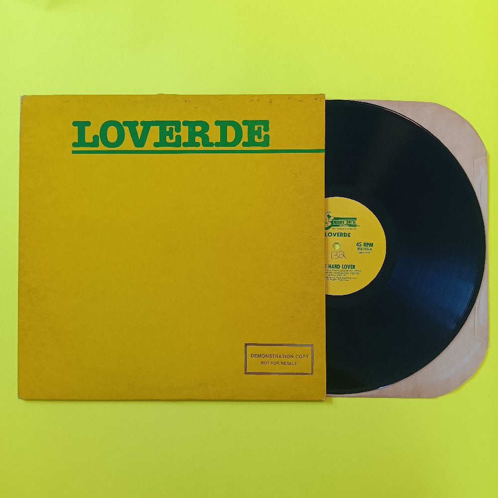 Loverde - Die Hard Lover 12" PROMO - 1982 - BTG-1132 - Used - VG++ - Vinyl