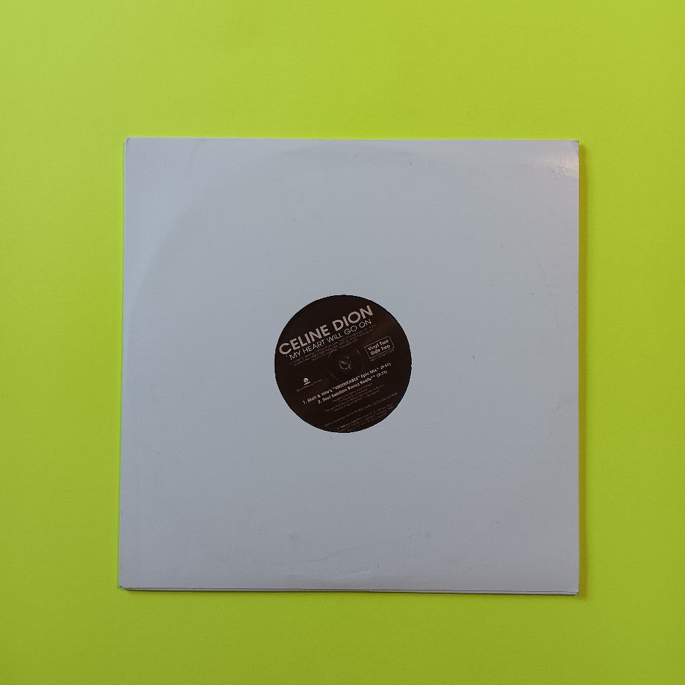 Celine Dion - My Heart Will Go On 2x 12" PROMO - 1998 - B2S 41125 - Used - VG++ - Vinyl