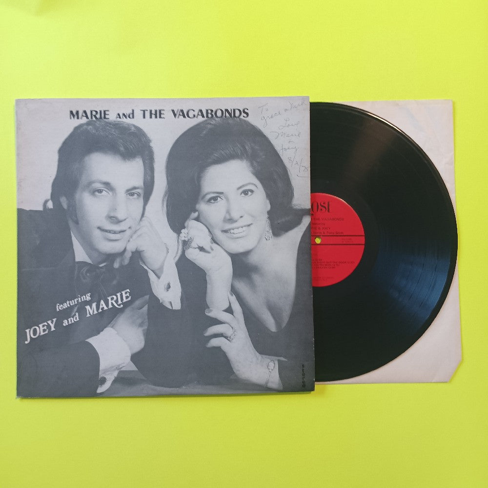 Marie & The Vagabonds - Featuring Joey And Marie AUTOGRAPHED - 1974 - MJ 1000 - Used - VG++ - Vinyl