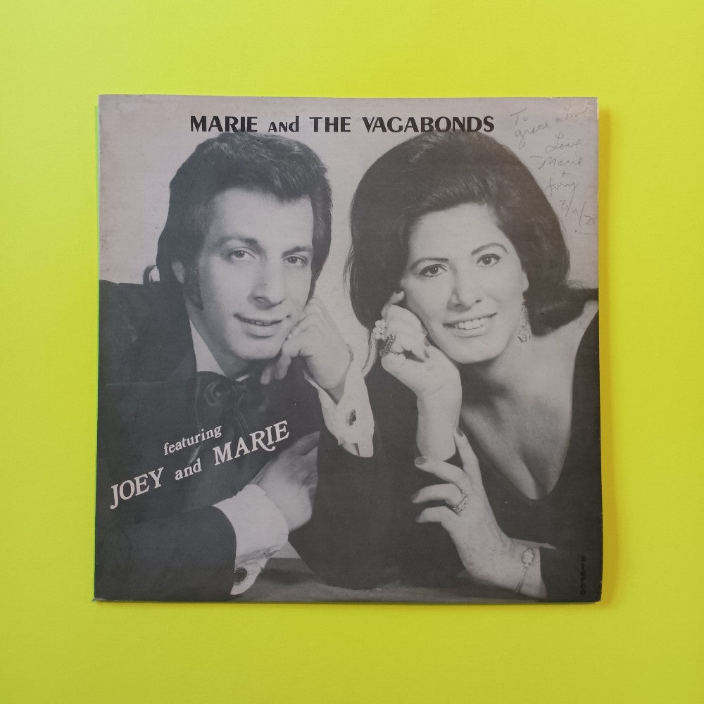 Marie & The Vagabonds - Featuring Joey And Marie AUTOGRAPHED - 1974 - MJ 1000 - Used - VG++ - Vinyl