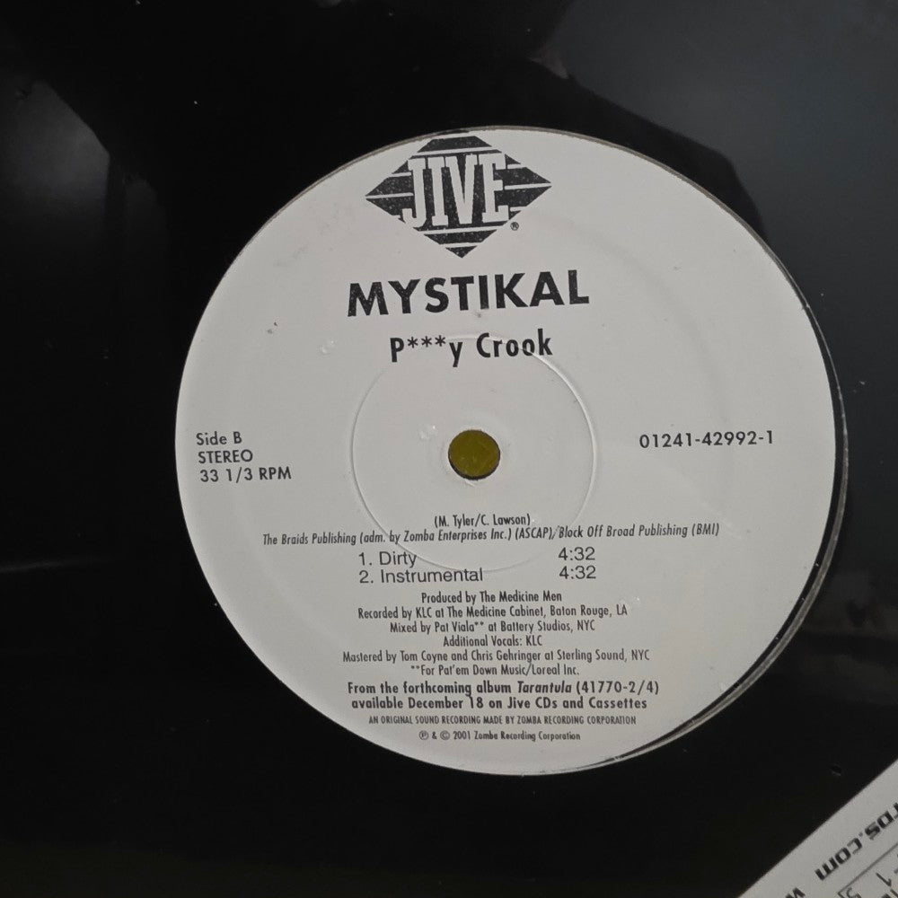 Mystikal - Bouncin' Back (Bumpin' Me Against The Wall) - 2001 - 01241-42992-1 - New - Sealed - Vinyl