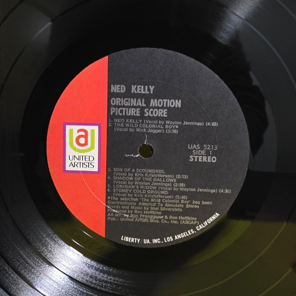 Various  - Mick Jagger As " Ned Kelly " Gatefold PROMO - 1970 - UAS 5213 - Used - VG++ - Vinyl
