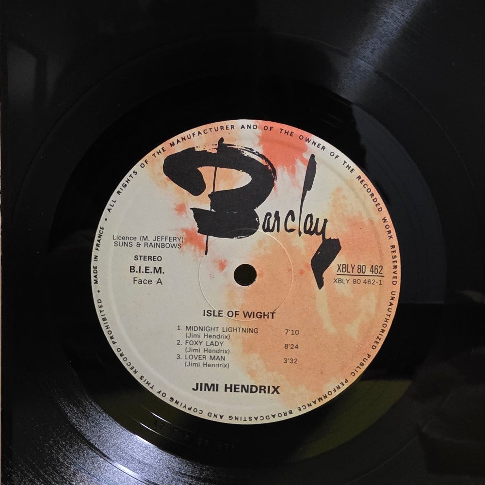 Jimi Hendrix  - Isle Of Wight - 1971 - 80 462 - Used - VG++ - Vinyl