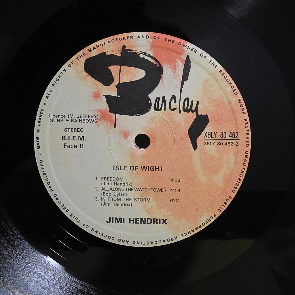 Jimi Hendrix  - Isle Of Wight - 1971 - 80 462 - Used - VG++ - Vinyl