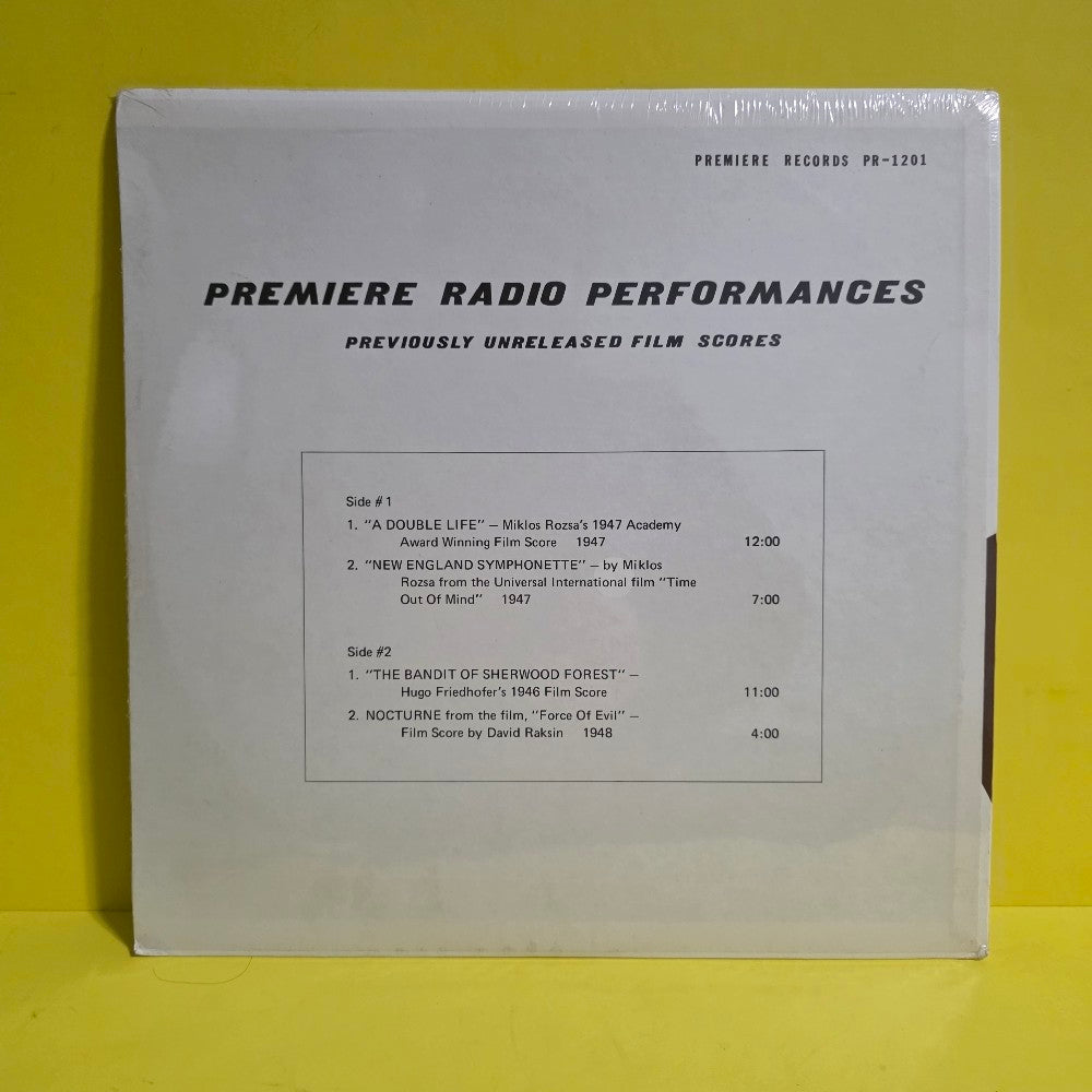 Premier Radio Symphony Orchestra  - Premier Radio Performances - PR-1201 - New - Sealed - Vinyl