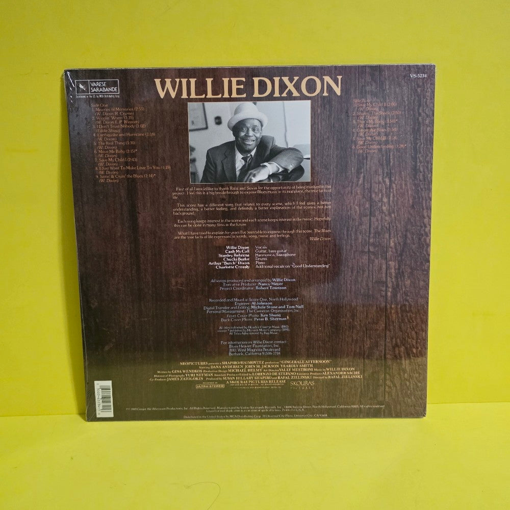 Willie Dixon - Ginger Ale Afternoon - 1989 - VS-5234 - New - Sealed - Vinyl