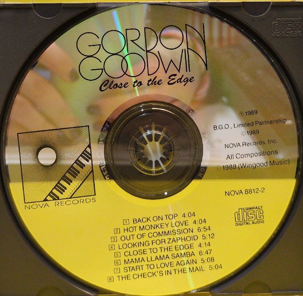 Gordon Goodwin - Close To The Edge - 1989 - NOVA 8812-2 - Used - EX - CDs