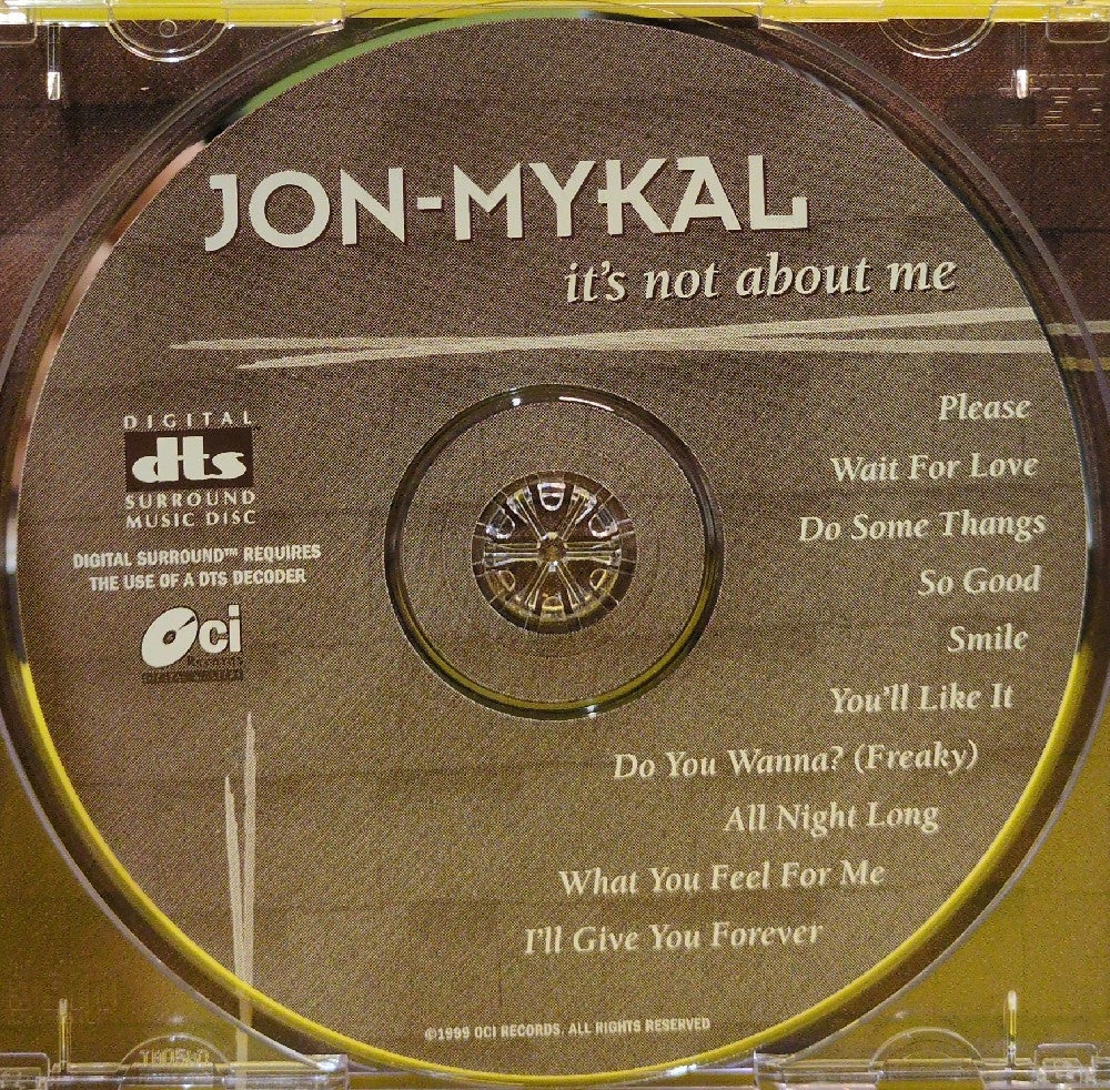 Jon-Mykal - It's Not About Me - 1999 - OCI 5102 - Used - VG++ - CDs