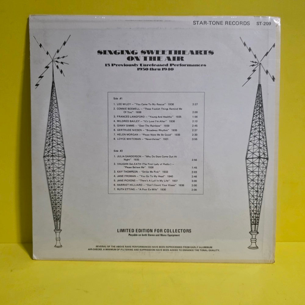Various  - Singing Sweetheart On The Air - ST-209 - New - Sealed - Vinyl