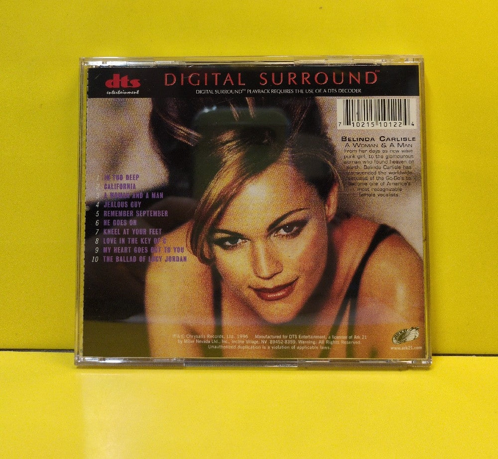Belinda Carlisle - A Woman & A Man - 1997 - 7102151012-2-4 - Used - VG++ - CDs - Reissue - Remastered - Multichannel - DTS