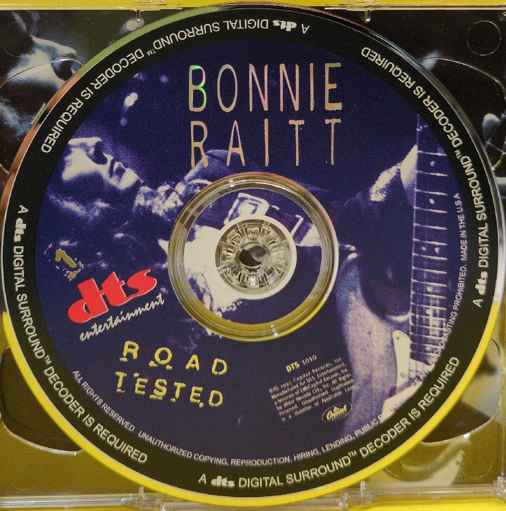 Bonnie Raitt - Road Tested - 1997 - DTS 1010 - Used - VG++ - CDs - 2xCD - Reissue - Multichannel - DTS 5.1