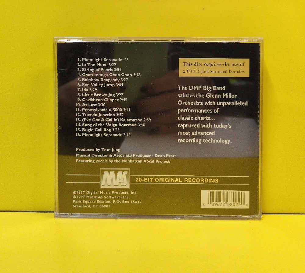 DMP Big Band - Glenn Miller Project - 1997 - CD-802 - Used - VG+ - CDs - Multichannel - DTS