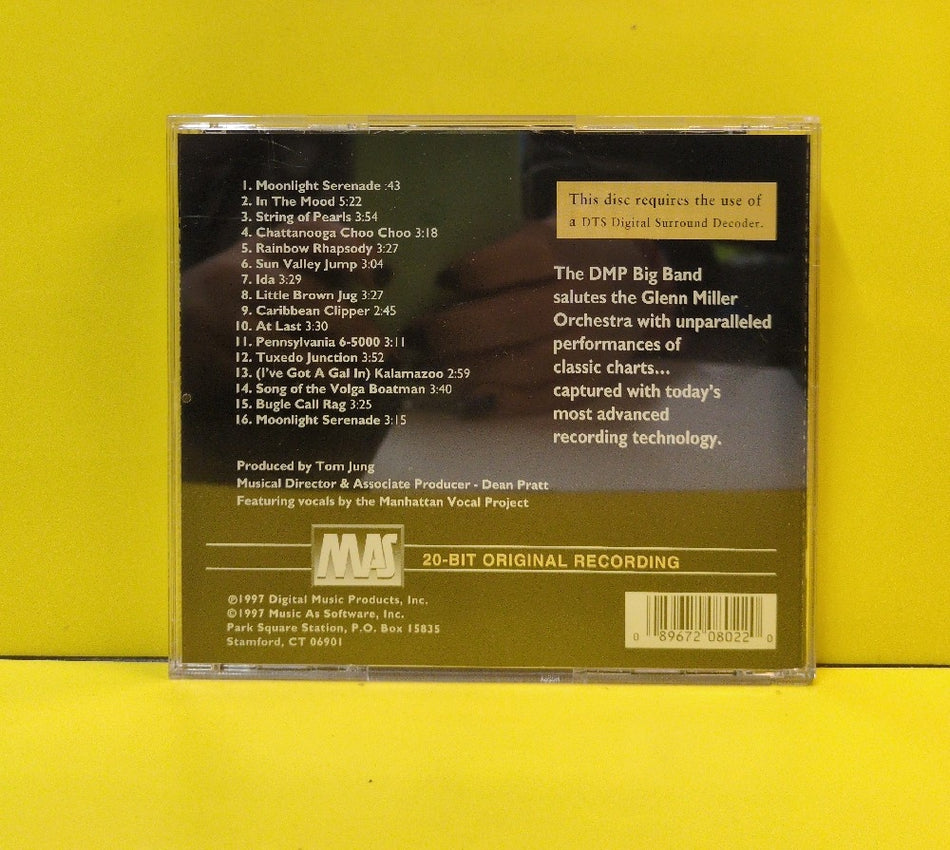 DMP Big Band - Glenn Miller Project - 1997 - CD-802 - Used - VG+ - CDs - Multichannel - DTS