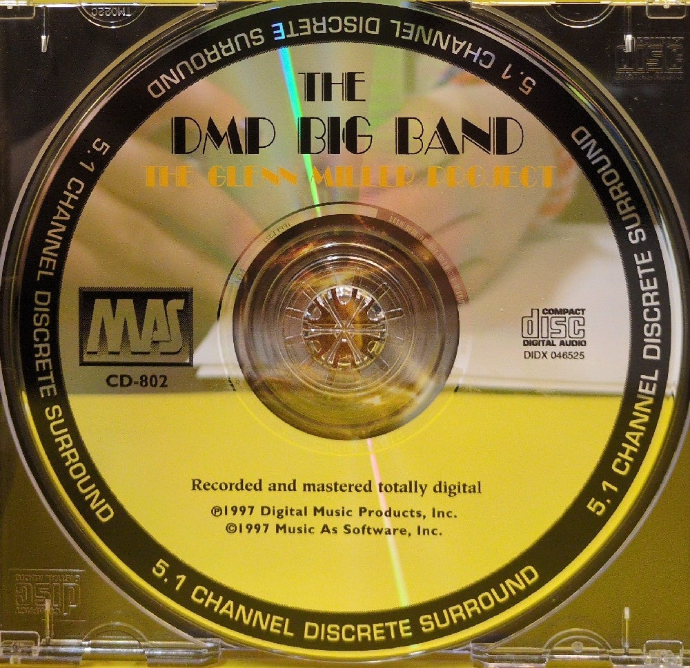 DMP Big Band - Glenn Miller Project - 1997 - CD-802 - Used - VG+ - CDs - Multichannel - DTS