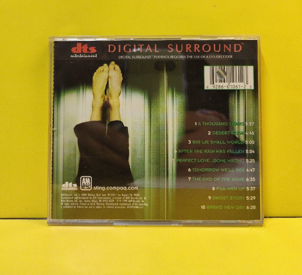 Sting - Brand New Day - 2000 - 69286-01061-2-3 - Used - VG++ - CDs - Reissue - Multichannel - Jewel Case - DTS