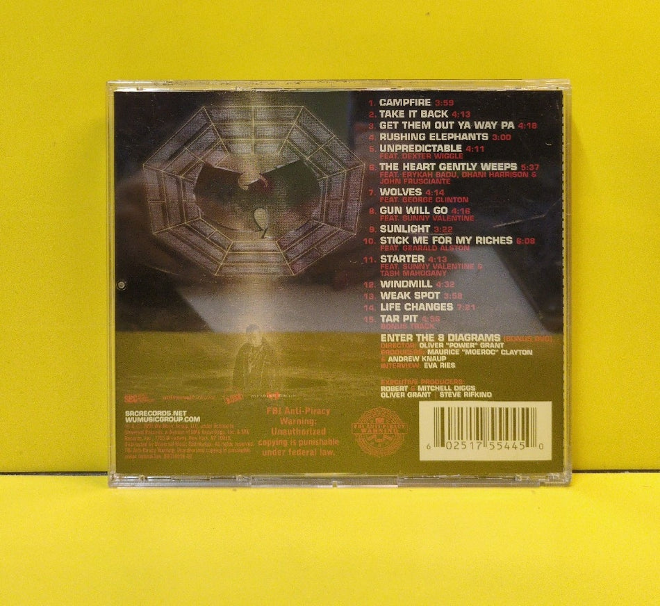 Wu-Tang Clan - 8 Diagrams - 2007 - B0010556-02 - Used - VG++ - CDs - CD/DVD Set - Parental Advisory