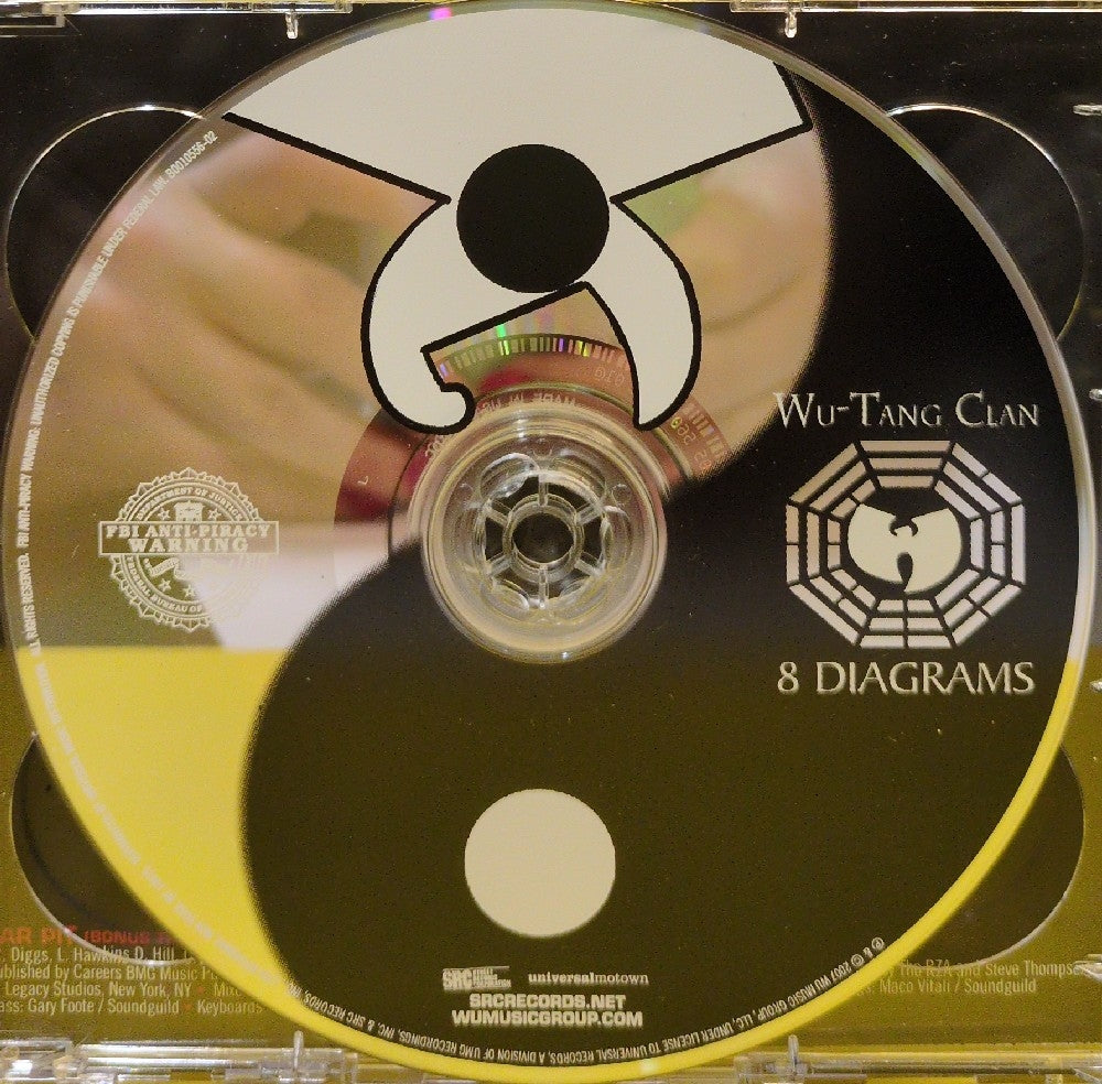 Wu-Tang Clan - 8 Diagrams - 2007 - B0010556-02 - Used - VG++ - CDs - CD/DVD Set - Parental Advisory