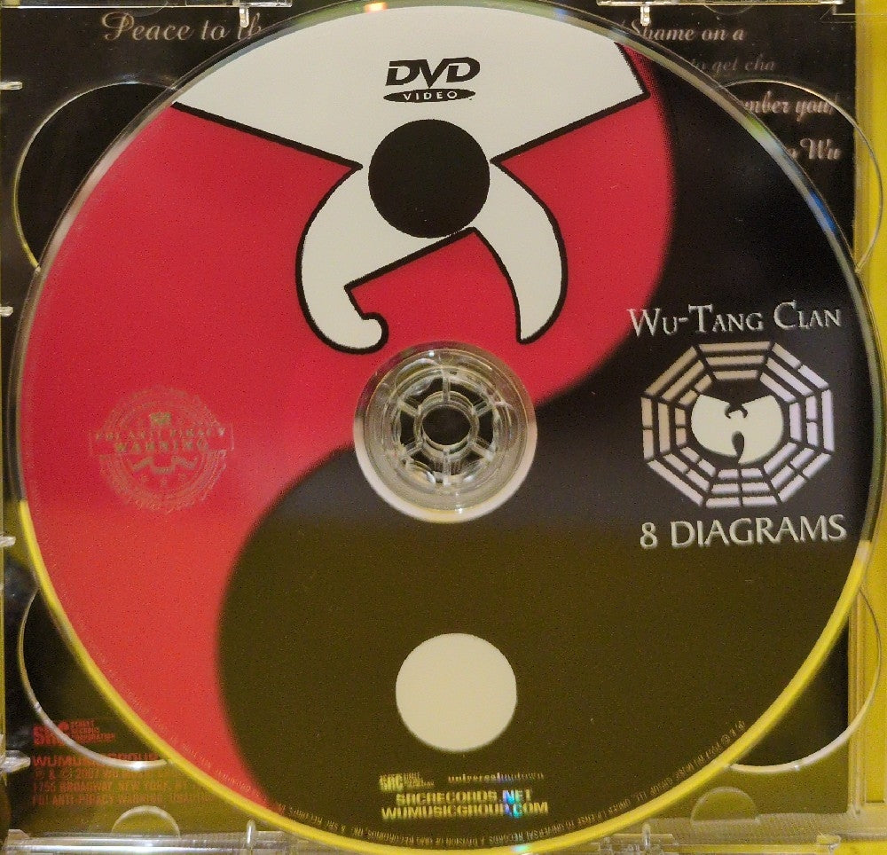 Wu-Tang Clan - 8 Diagrams - 2007 - B0010556-02 - Used - VG++ - CDs - CD/DVD Set - Parental Advisory
