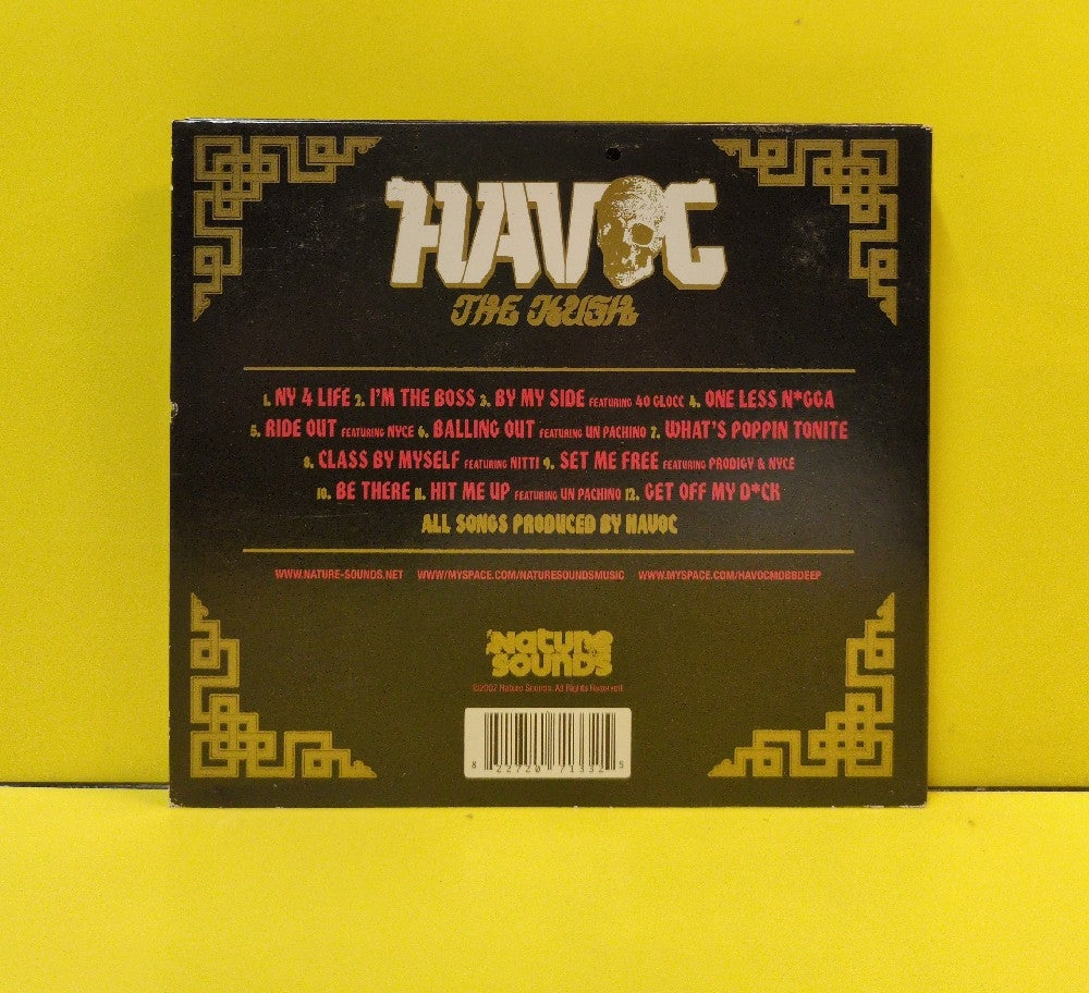 Havoc - The Kush - 2007 - NSD-133 - Used - EX - CDs - Digipak Case - Parental Advisory
