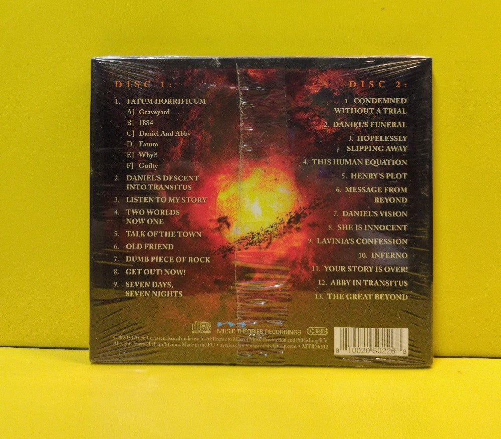 Ayreon - Transitus - 2020 - MTR76232 - New - Sealed - CDs - 2xCD - European Import