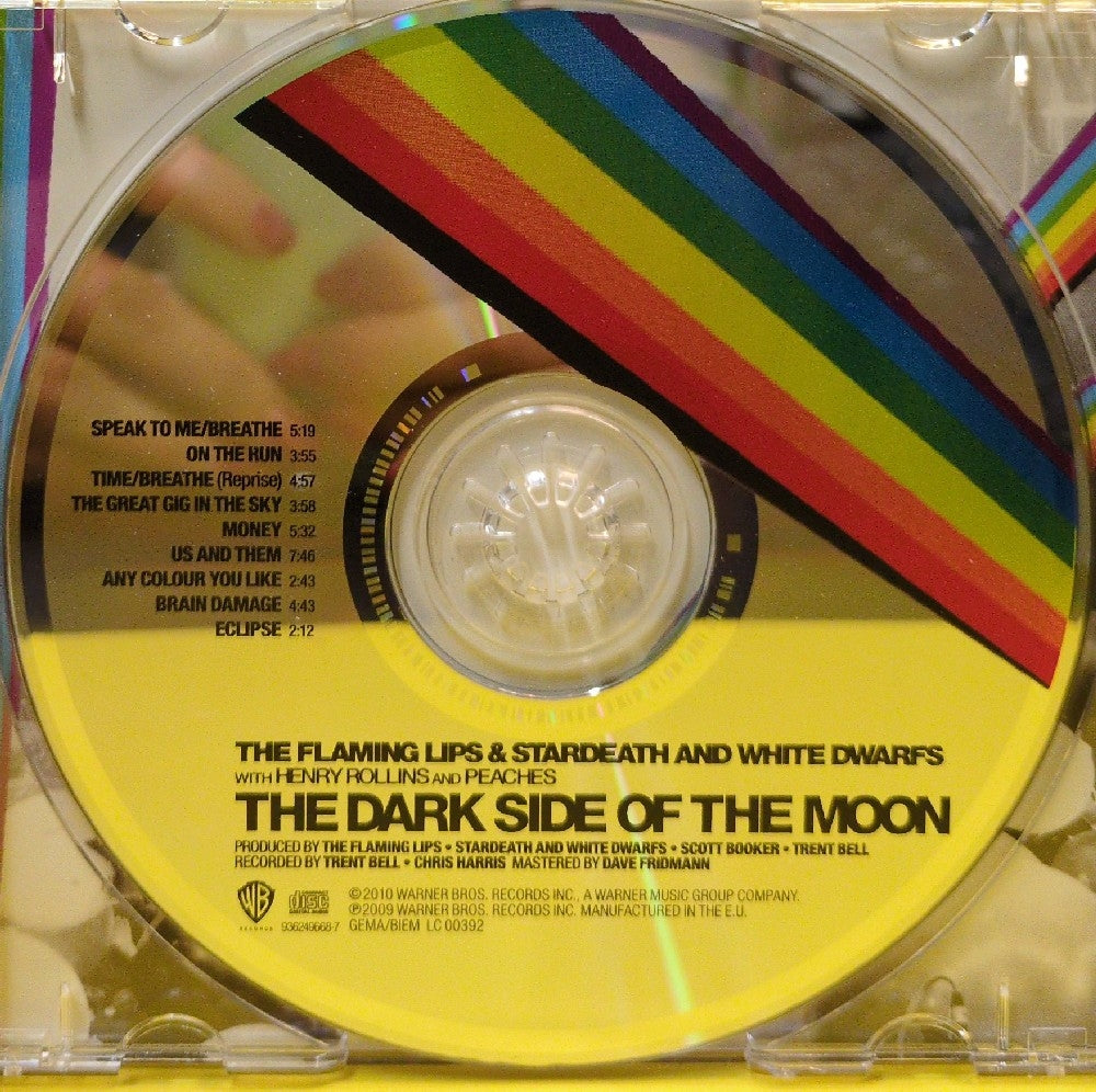 The Flaming Lips & Stardeath And White Dwarfs With Henry Rollins And Peaches - The Dark Side Of The Moon - 2010 - 936249668-7 - Used - EX - CDs - European Import
